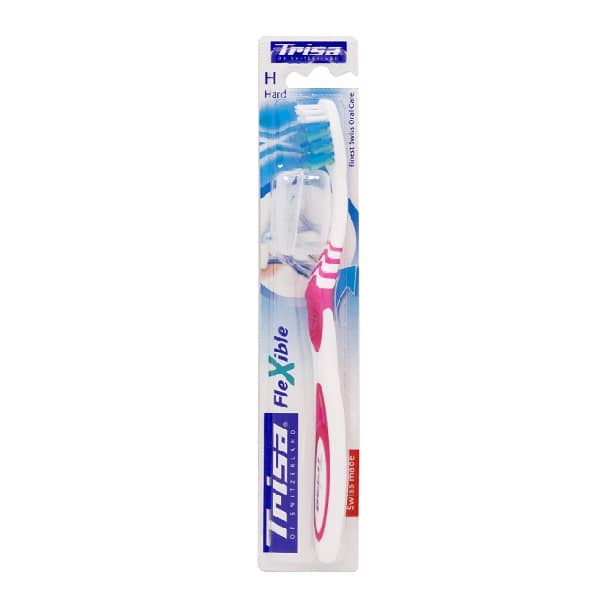 مسواک تریزا مدل flexible با برس سخت